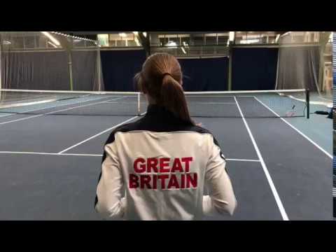 Tuesday Tennis Tips: Using hand feeding to replicate topspin